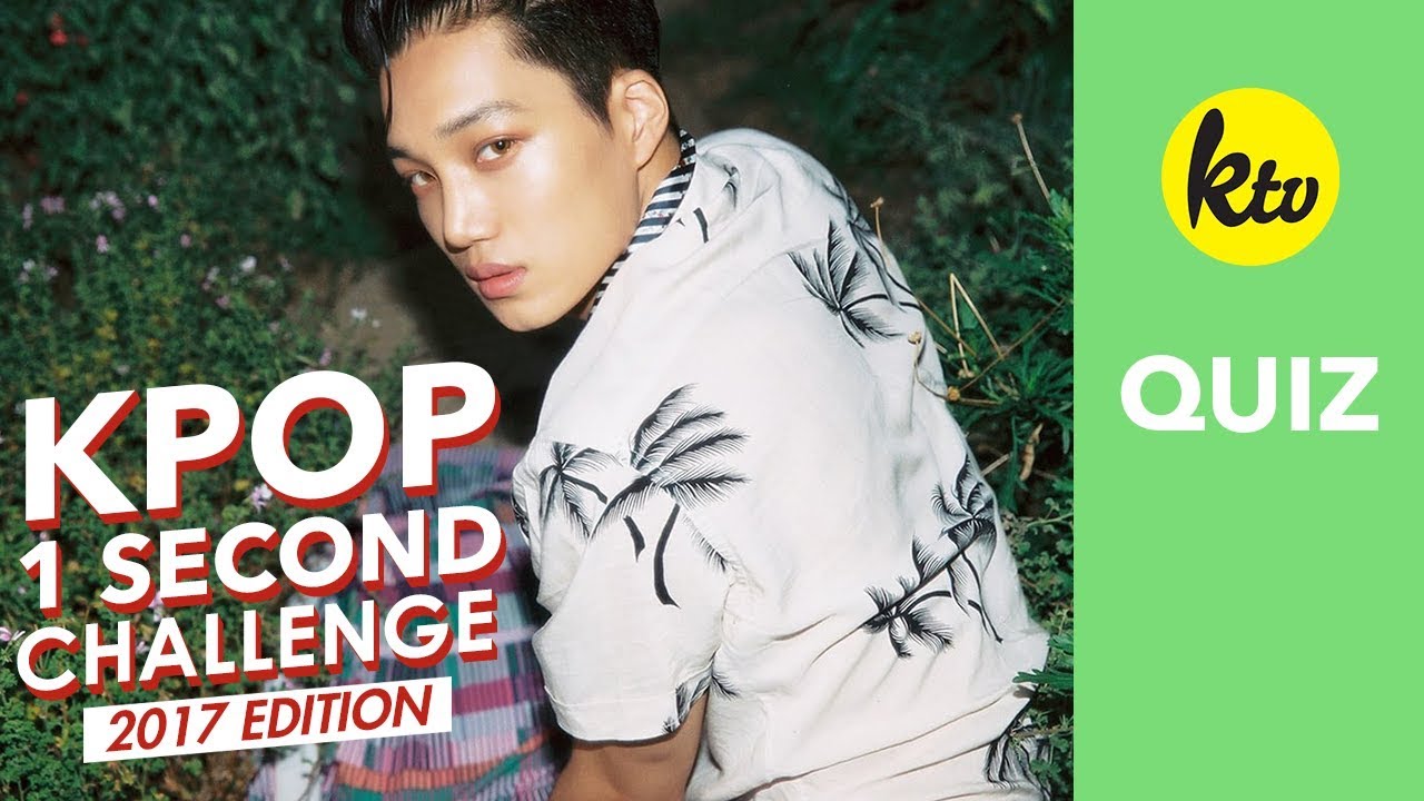 1-SECOND K-POP CHALLENGE (2017 Edition)