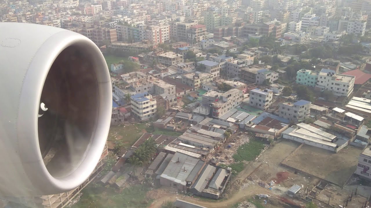 Qatar airways Landing at DHAKA YouTube
