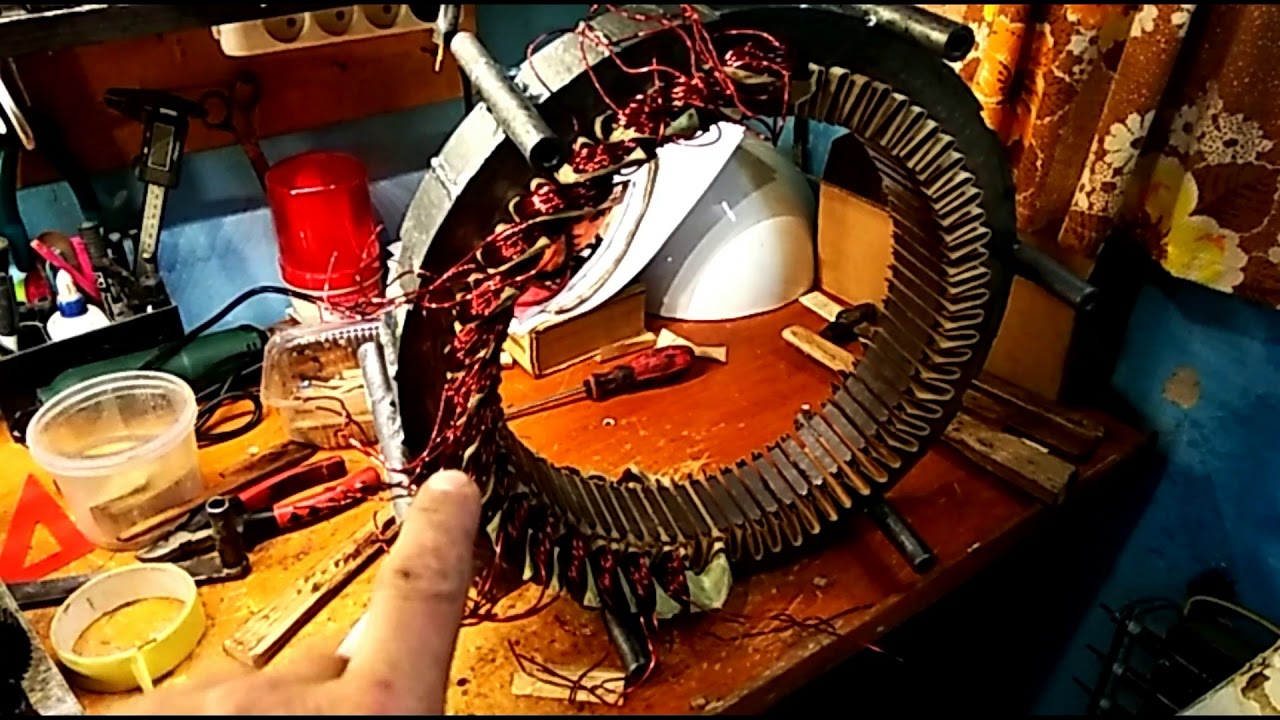 Очень тихоходный генератор для вертикальной ветротурбины Тест ...