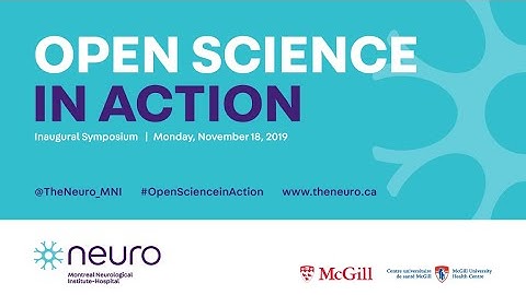 Open Science in Action Symposium: Live from the Jeanne Timmins Amphitheatre (2019)