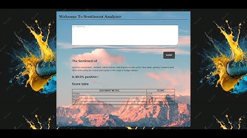 Sentiment Analysis | Machine Learning | Flask | Flipkart Reviews Data | Final Year College Project