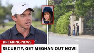 Rory McIlroy FLEES Meg! Security Called To £9M Wentworth Mansion! Harry WARNED About Prenup!