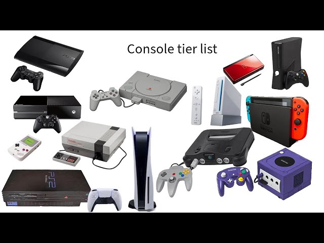 Video Game Systems Collage