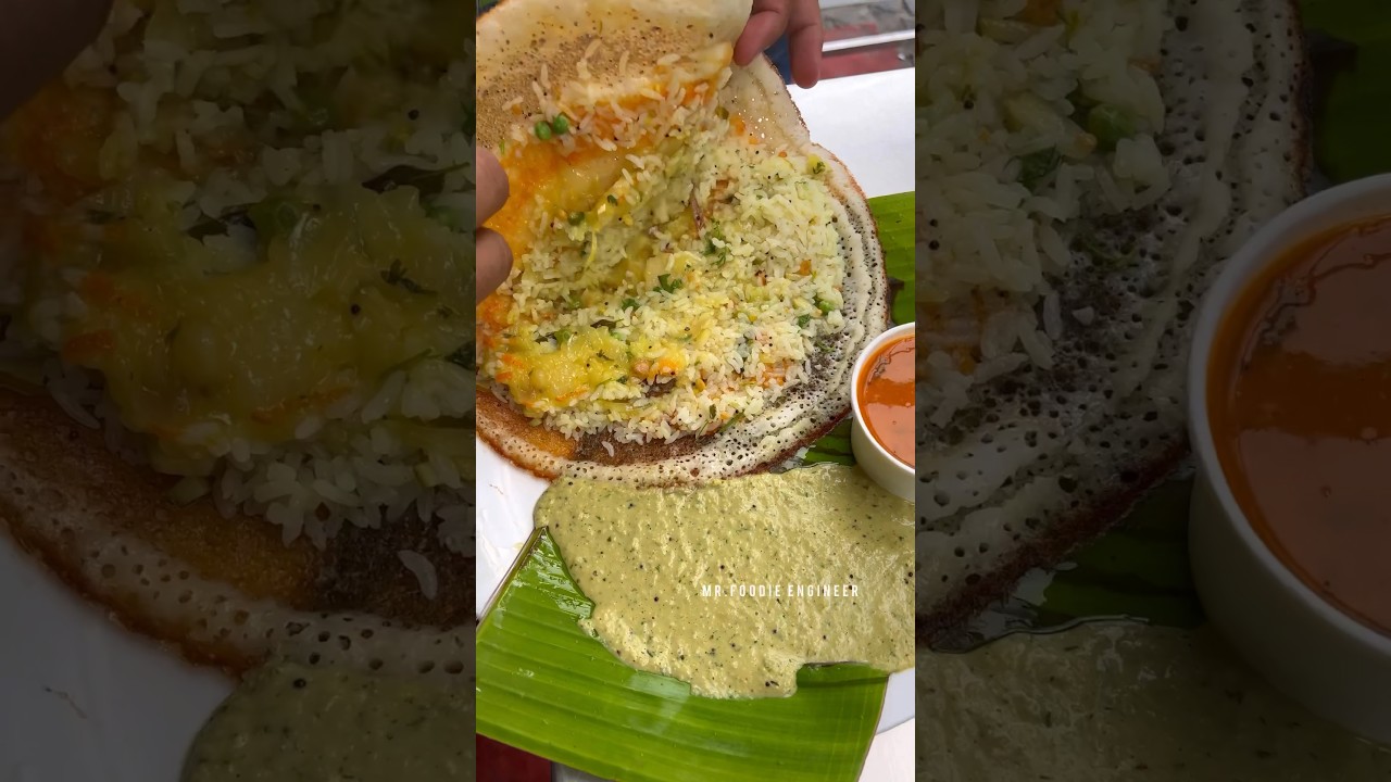 Bath Dosa😍💥Dosa la Rice ahhh🥲💯street food 