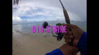 Shimano twinpower Sw 4000 xg in action!(  2021 model ) . beach rd. Saipan, USA