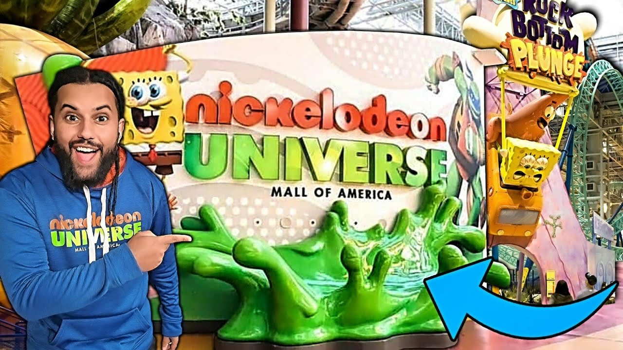 My INSANE Journey To NICKELODEON UNIVERSE Theme Park