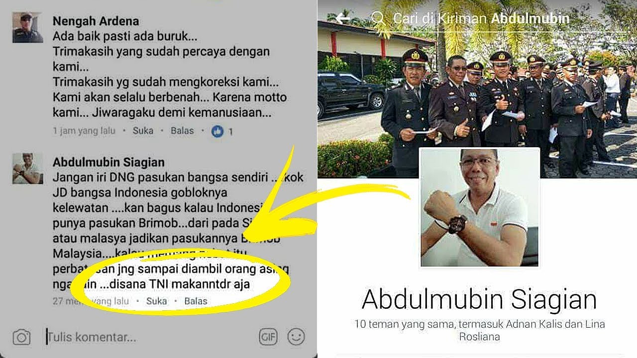 Hina TNI Ini Surat Balasan Untuk Kompol Abdulmubin Siagian Dari