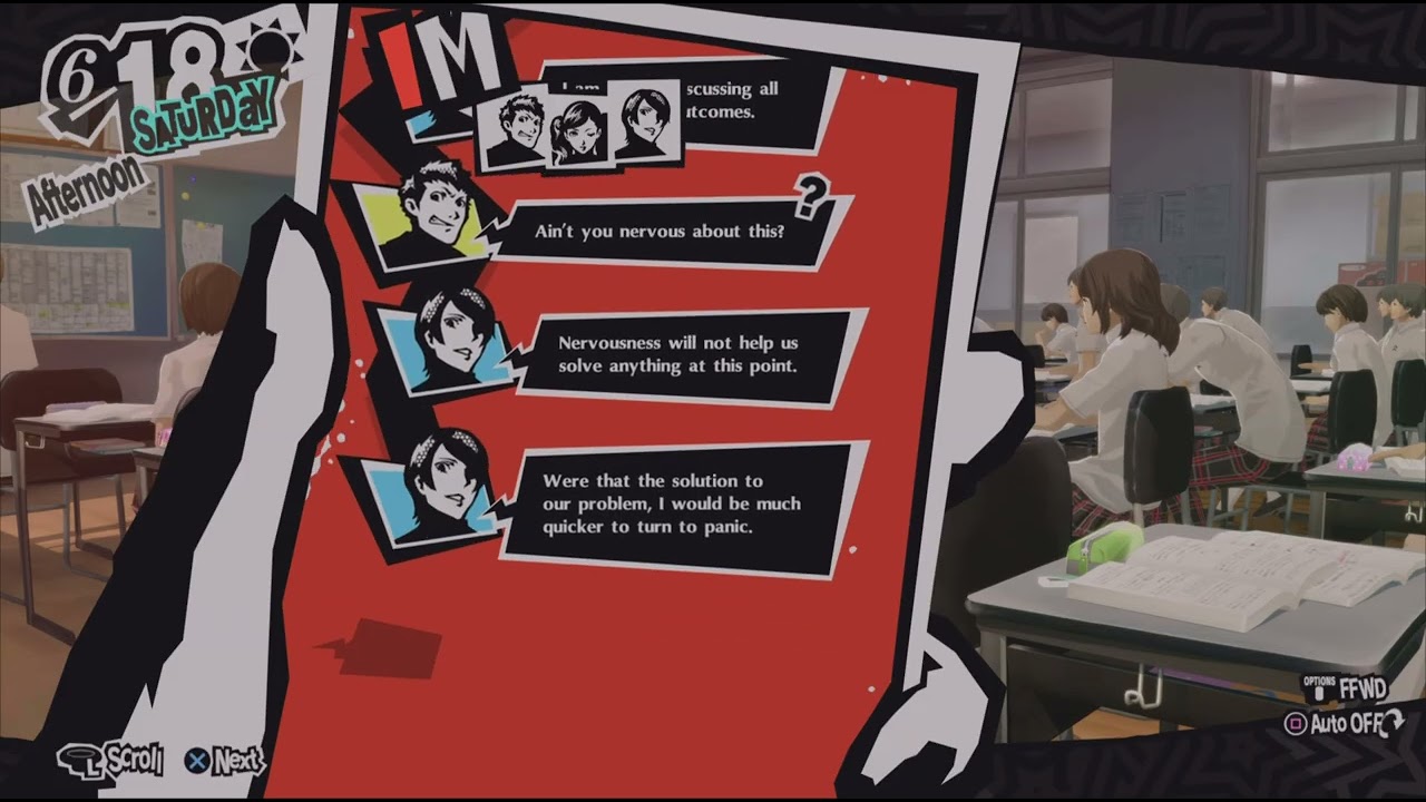 Persona 5 episode 20. Gathering info on our Target.The mafia boss.