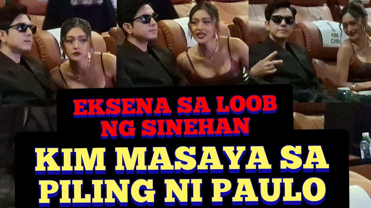 KIM OBYUS NA MASAYA SA PILING NI PAULO! EKSENA SA LOOB NG SINEHAN!