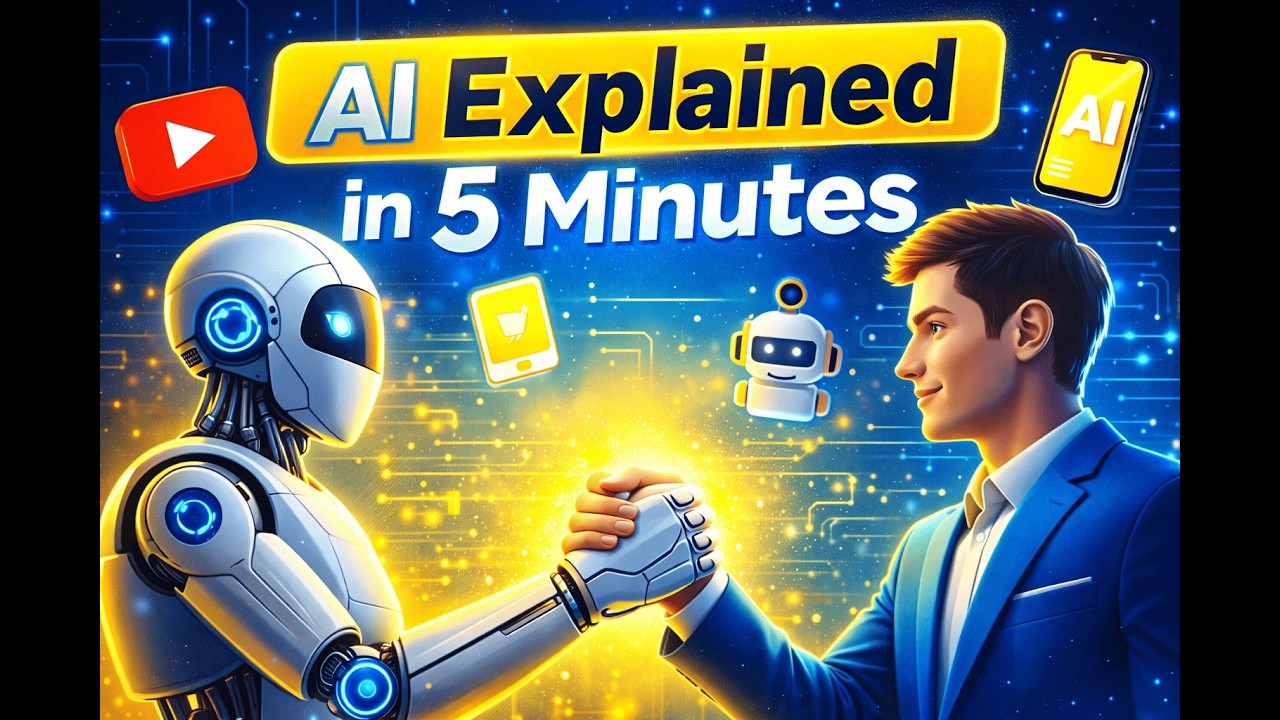 What is AI? Explained in 5 Minutes for Beginners | Simple AI ...