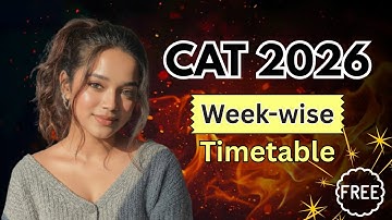 CAT 2026 Preparation Strategy: FREE Step-By-Step Study Plan