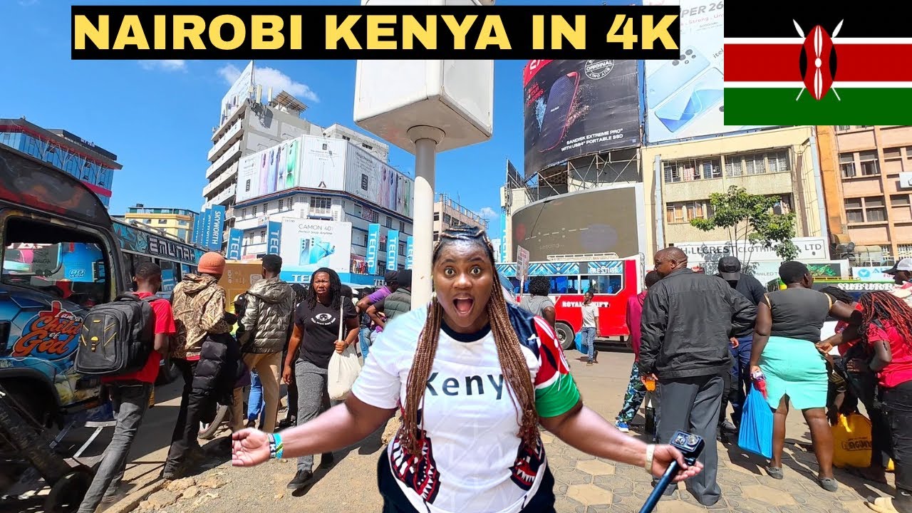 ШОКИРУЮЩЕ: Центр Найроби в Кении в 2026 году совсем не такой, каким я его себе представлял 🇰🇪