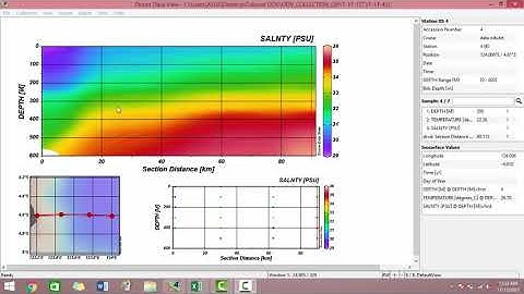 Tutorial Ocean Data View