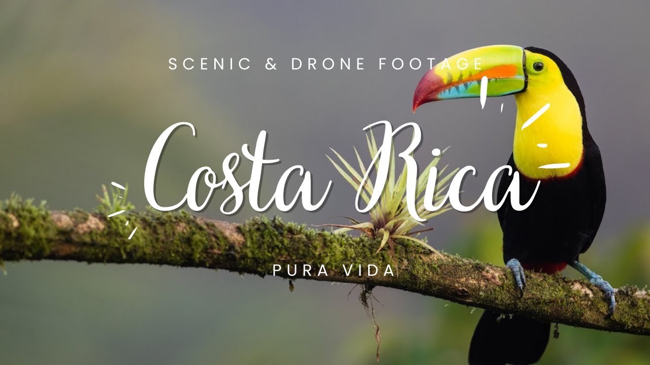 Costa Rica Scenic & Drone Footage La Fortuna, Jaco, & Manuel Antonio