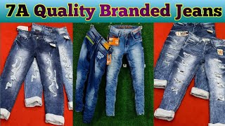 Branded Jeans Export Quality Heavy Stuff Denim Jeans Wholesale market in delhi | jeans manufacturer