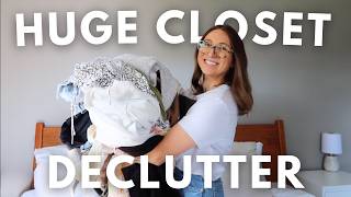 HUGE Closet Declutter | Simplifying My Wardrobe as a Mom