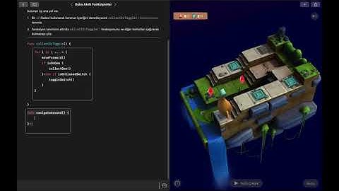 Kodlamayı Öğren 1- Daha Akıllı Fonksiyonlar #030: Giriş, "İf- Else– Swift Playgrounds