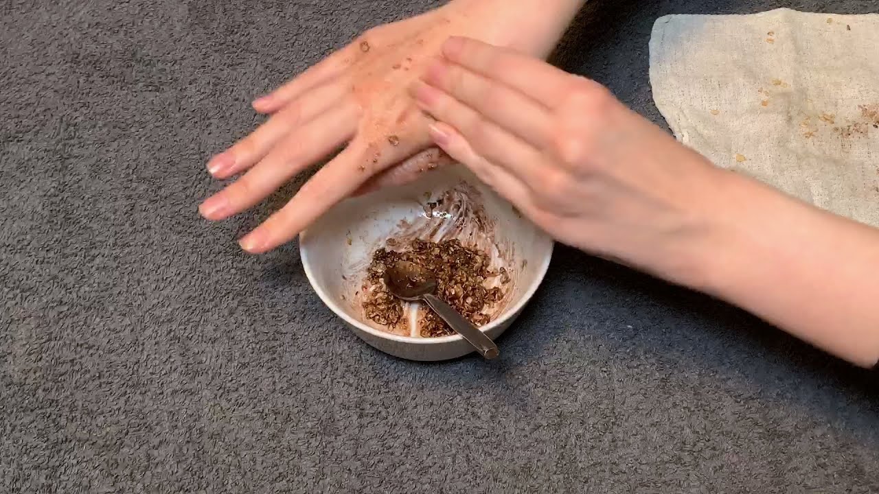 DIY Homemade Face & Body Scrub for Dry, Dehydrated Skin (mix & match