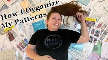 Pattern Storage Hack || How I Organize my Costuming Patterns || Pattern Company Recommendations