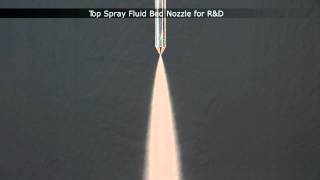 Top Spray Fluid Bed Nozzle for R & D from Spraying Systems Co.