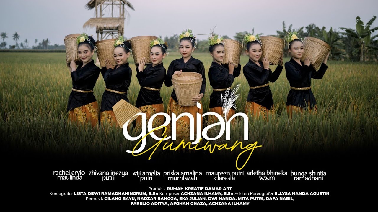 TARI GENJAH GUMIWANG - DAMAR ART (Official Musik dan Video)