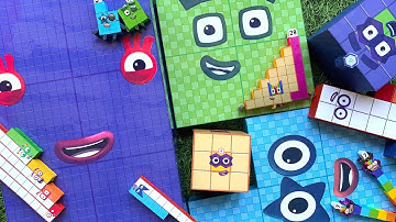 Looking for Numberblocks NEW 7124 Puzzle Tetris Shape ASMR  | Numberblocks Satisfying Video