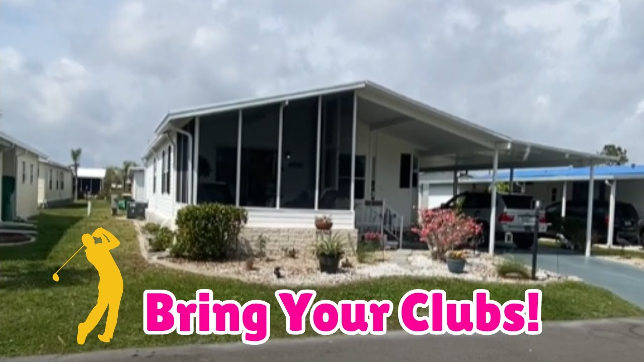 Golfing Community Mobile Home For Sale (Blue Heron PinesPunta Gorda