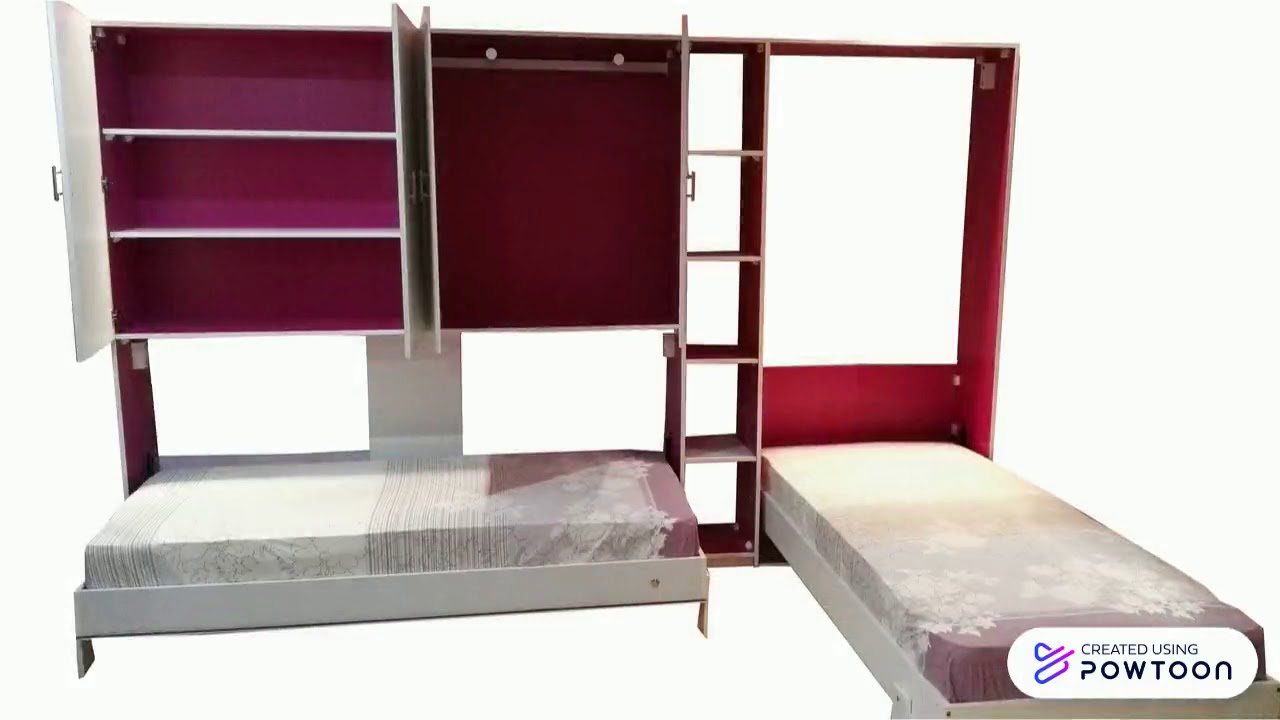 Wall Beds From Saspa Furniture Kuwait YouTube