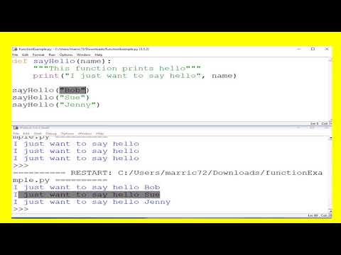 Creating your own Functions in Python
