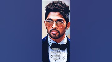 🎭 Allu Arjun Happy Birthday Status 🎭 Full Screen Video