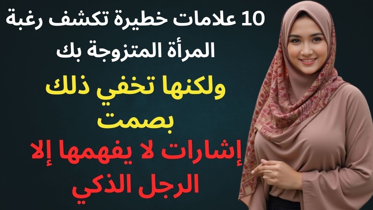10 علامات تدل على أن المرأة المتزوجة ترغب بك... لكنها تخفي ذلك | إشارات صامتة من النساء