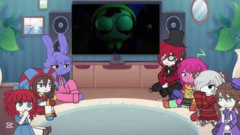 The Amazing Digital Circus react to EPISODE 3 // ‼️SPOILERS‼️// part 2 //  Tadc react to