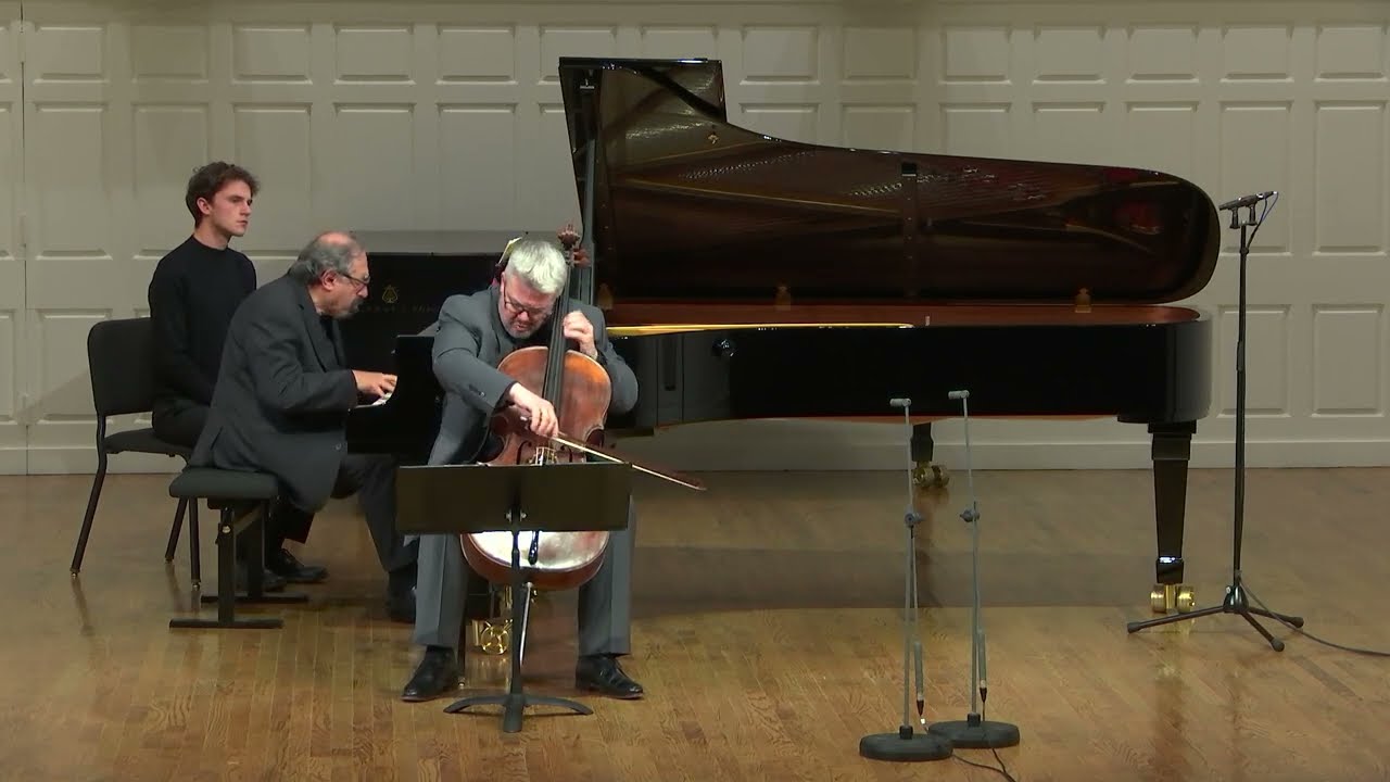 Schumann's "Fantasiestücke for cello and piano, Op. 73", performed by Paul Watkins & Boris Berman
