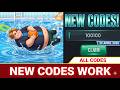 *NEW CODES* [UPD] Get Fat to Splash ROBLOX | ALL CODES | April 22, 2026