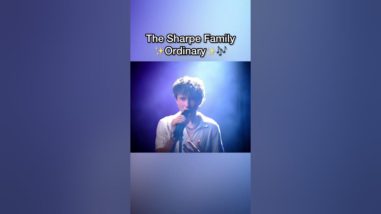 Ordinary (Cover) @AlexWarren 🎶🤍#singing #music #shorts #ordinary #sharpefamilysingers
