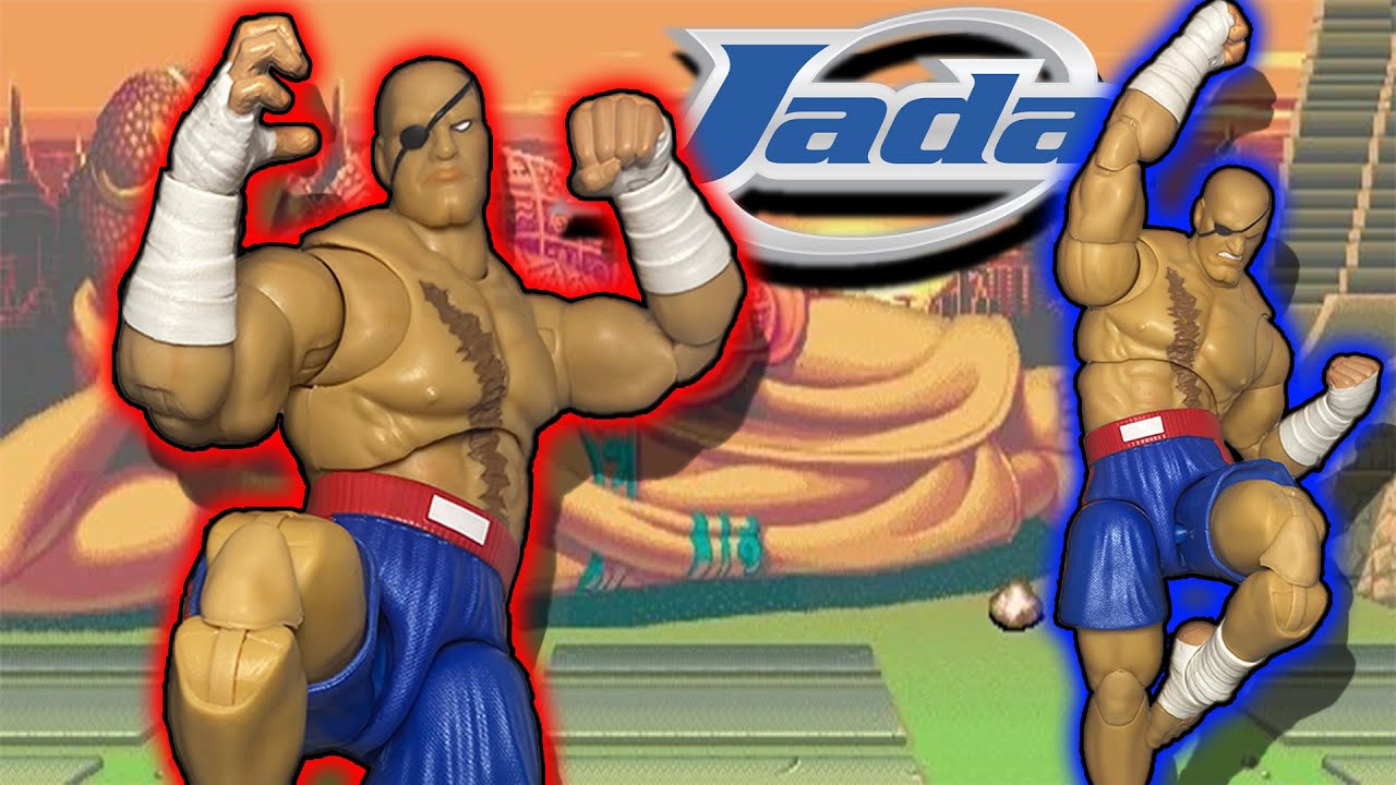 Should he really be considered a Deluxe Figure? || Jada Toys Sagat Review