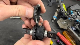 RC8T4E Gearbox update! 40\/9 Gears - Beefy! 