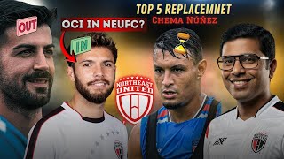 Chema Núñez Replacement Northeast United Fc Ysis Neufc Oci Transfer & Ajaraie Ft Benali