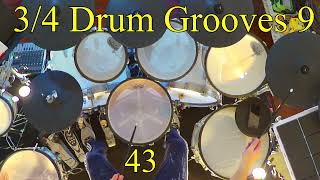 3/4 Grooves 9 Pattern 43