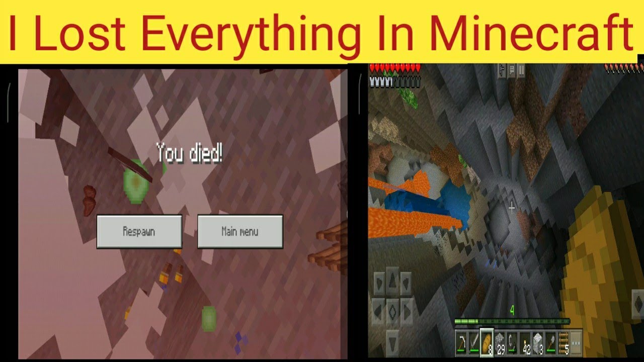 I LOST EVERYTHING IN MINECRAFT SERIES 😭 - YouTube