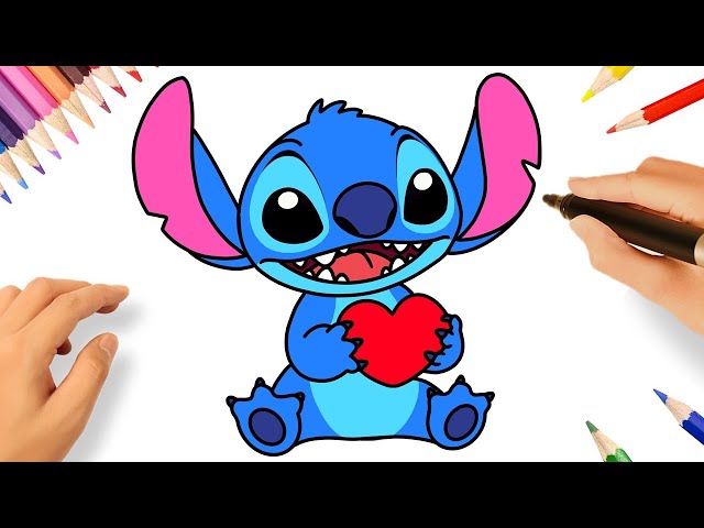 Como Desenhar O Stitch De Lilo E Stitch Aprenda A Desenhar Fcil