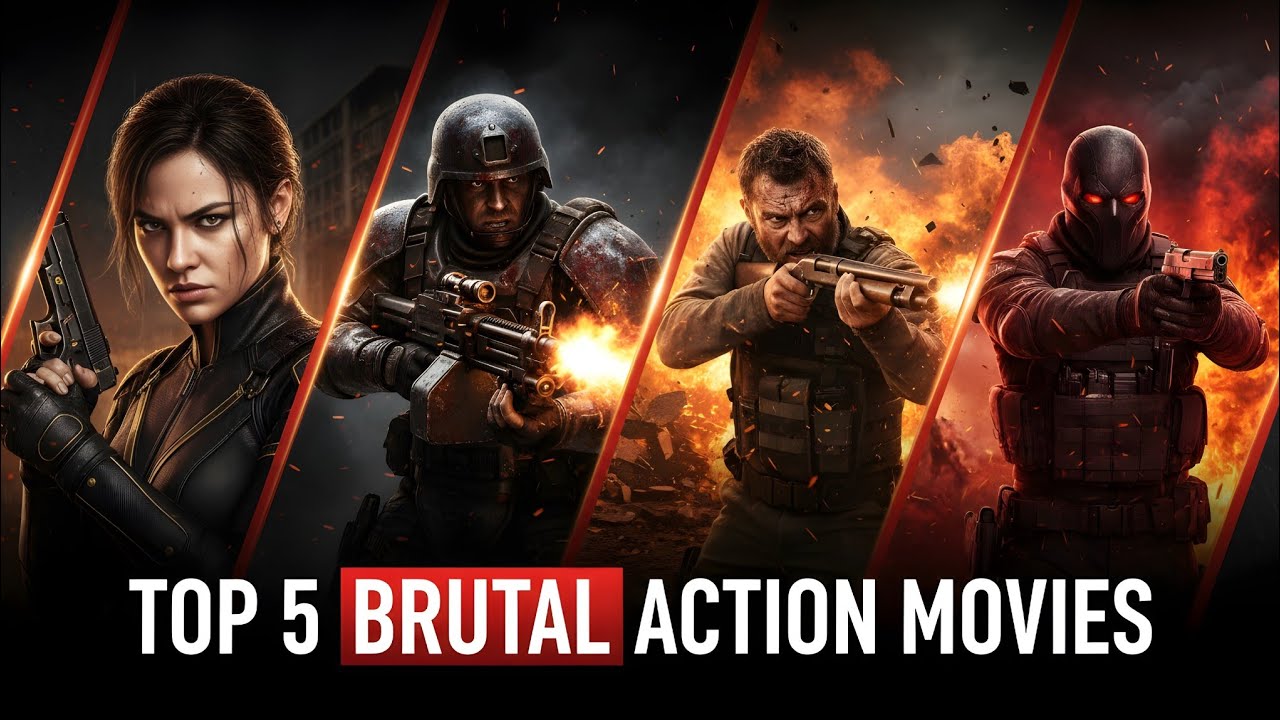 Top 5 Brutal Action Movies You Need To See!
