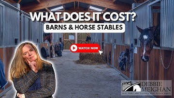 What Does It Cost? Building Your Dream Horse Stable!