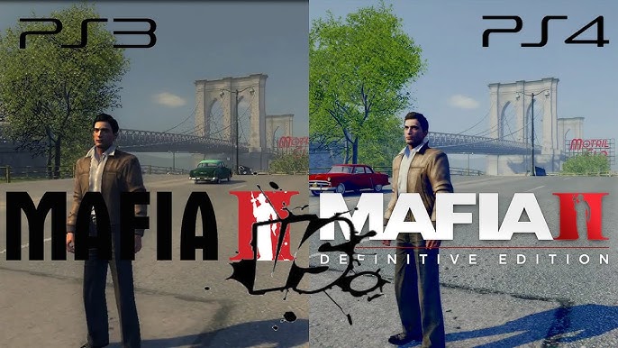 MAFIA 1 Remake - PS4 vs PS5 - Graphics Comparison & FPS Test (Mafia:  Definitive Edition) 