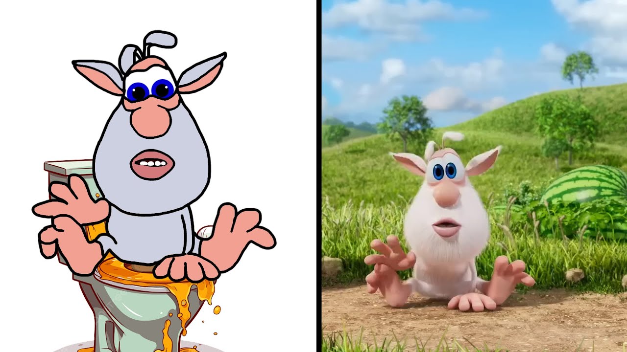 Booba La SandíaToons Mania funny drawing 🙏🍉Meme funny video drawing video 🍉👍