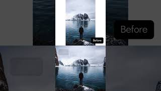 amazing photo transformation with Luminar Neo #shorts