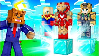 Creating The Best SUPERHERO In Minecraft Superhero Creator