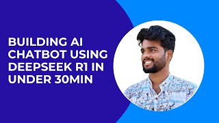 Build an AI Chatbot with DeepSeek R1! 🤖 || DeepSeek R1|| DeepSeek API Key || Gen AI