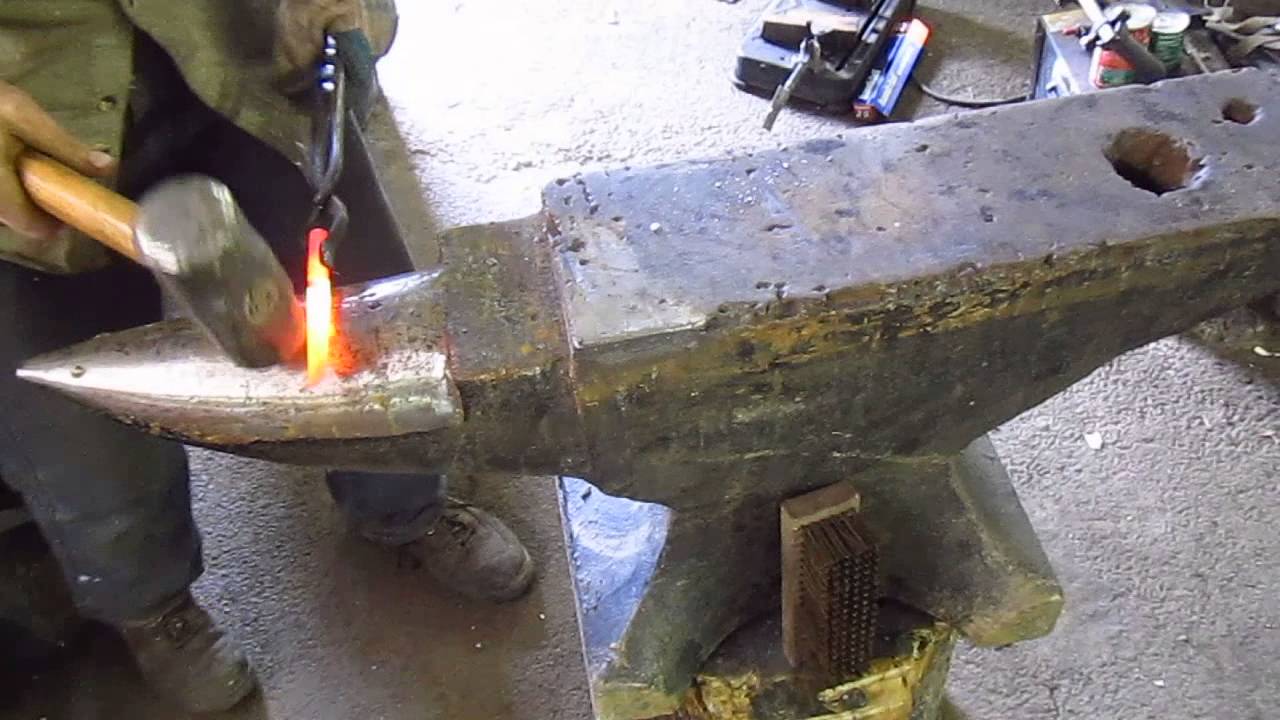 a hot cut chisel in one heat MP Knives, New York YouTube