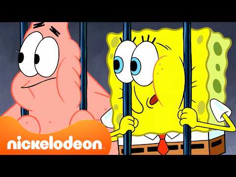 Bob Esponja | Cenas esquecidas dos NOVOS episódios 🧽 | 45 Min | Nickelodeon em Português